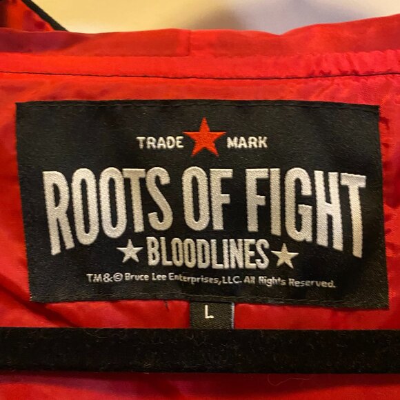 Roots Of Fight Bruce Lee Jeet Kune Do Hooded 75th Exclusive Jacket Men's L - Picture 4 of 9